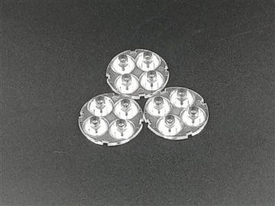 厂家热销32(4合1)透镜小珠面13度透镜 配置LED灯具光源透镜定制款